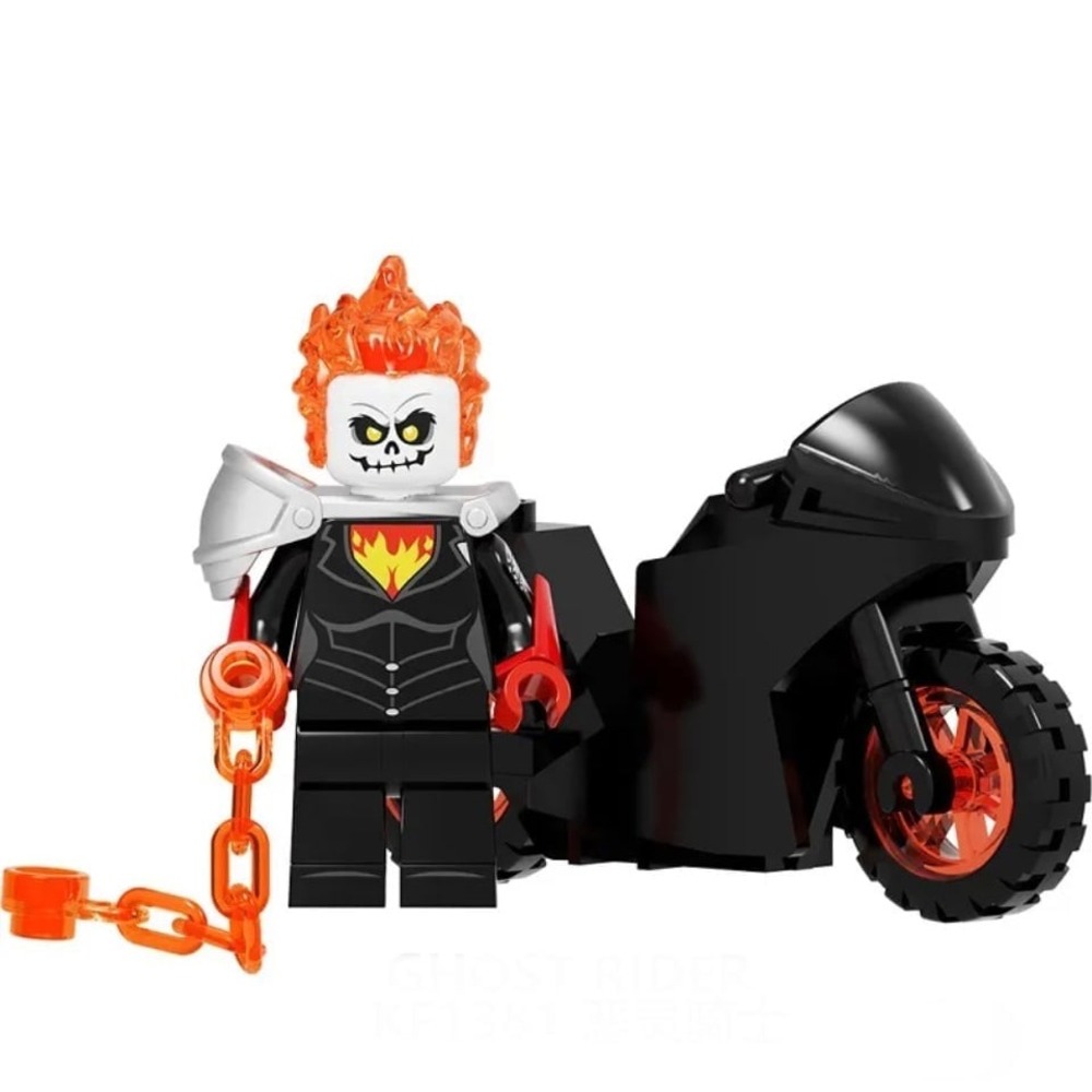 Ghost Rider, Custom Minifigure Marvel - Picture 1 of 1